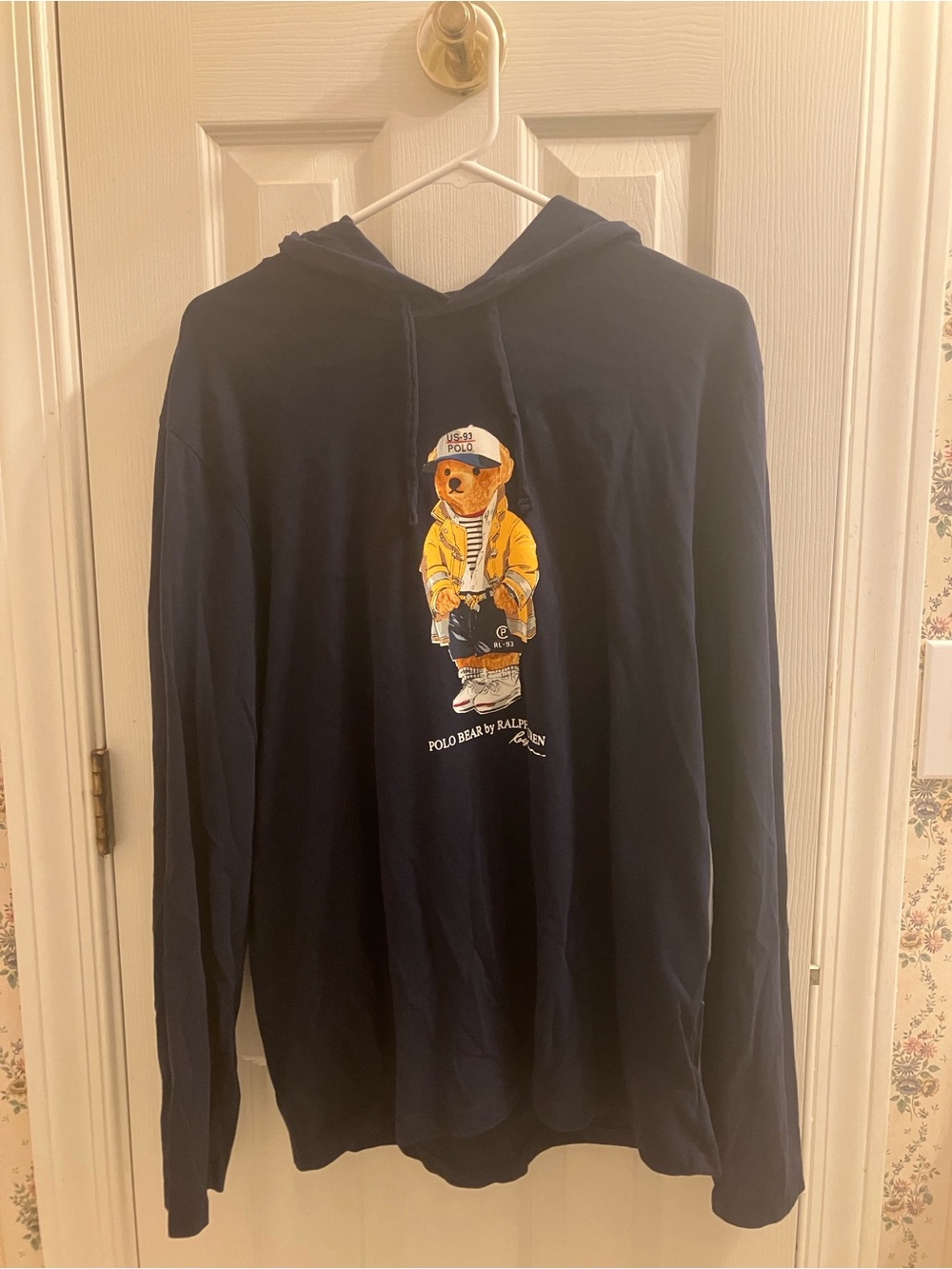 Polo by Ralph Lauren Navy Blue Graphic Hoodie